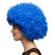 PERRUQUE AFRO BLEU