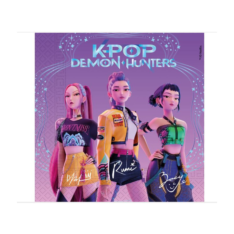 20 SERVIETTES K-POP
