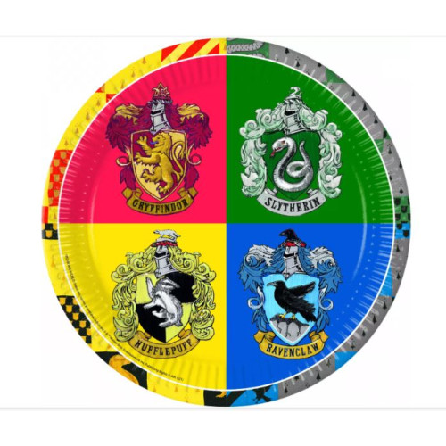 8 ASSIETTES HARRY POTTER 23CM