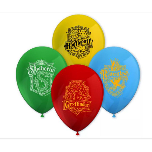 8 BALLONS HARRY POTTER