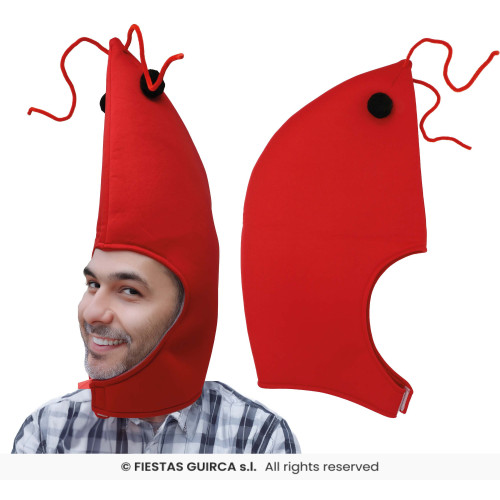 CHAPEAU DE CREVETTES