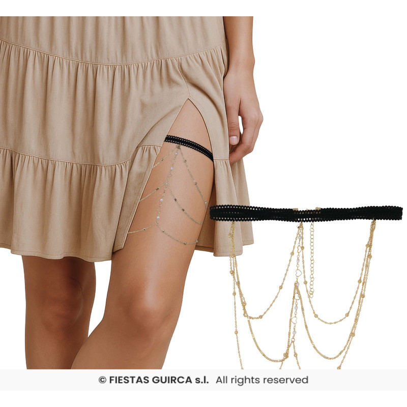 BIJOUX DE JAMBE AVEC CŒURS