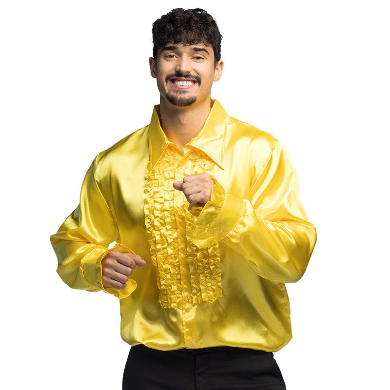 CHEMISE PARTIE JAUNE (L)