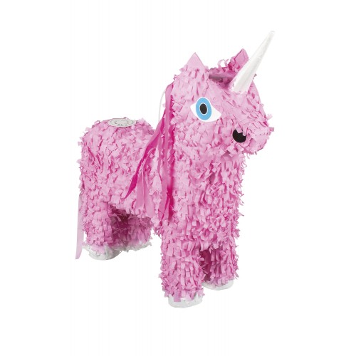 Piñata tête de licorne kawaï 47 x 32 x 8 cm