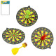 JEU CIBLE CARTON + FLECHE (48)