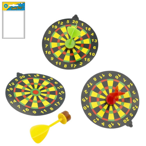 JEU CIBLE CARTON + FLECHE (48)