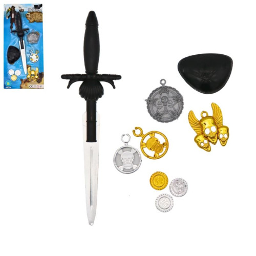 EPEE PIRATE 18CM+ACCESSOIRES