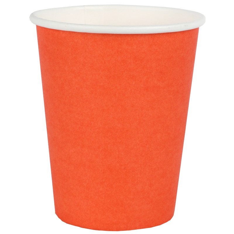 10 GOBELETS RAINBOW ORANGE