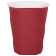 10 GOBELETS RAINBOW BORDEAUX
