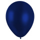 50 BALLONS MÉTAL NACRÉ BLEU ROI