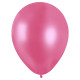 50 BALLONS MÉTAL NACRÉ ROSE