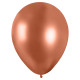 50 BALLONS MÉTAL NACRÉ ROSE GOLD