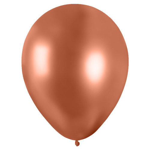 50 BALLONS MÉTAL NACRÉ ROSE GOLD