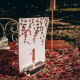 PORTE-MENU VERRE TRANSPARENT