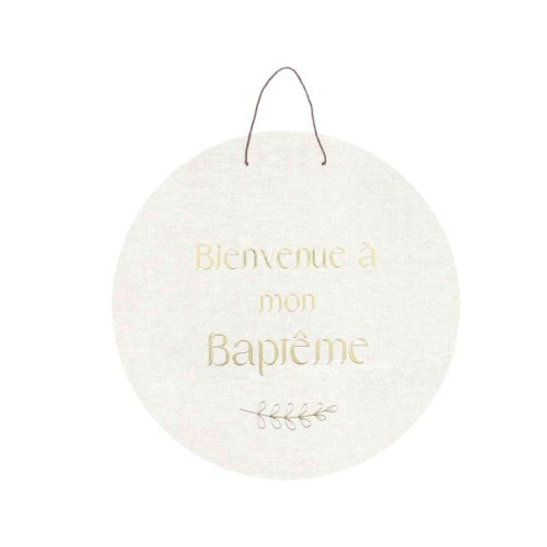 PANNEAU BIENVENUE A MON BAPTEME