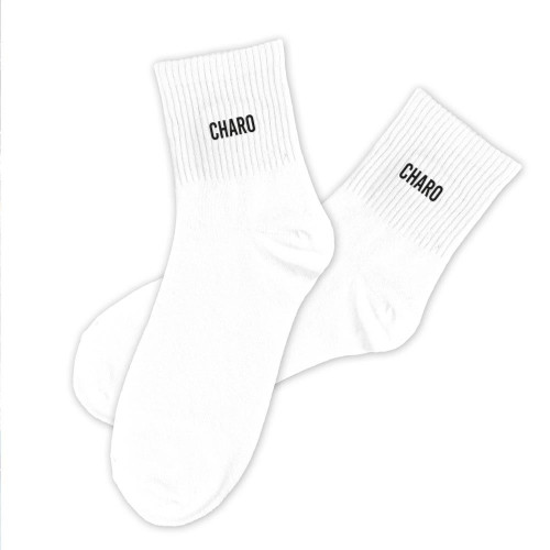 CHAUSSETTES BLANCHES CHARO HOMME