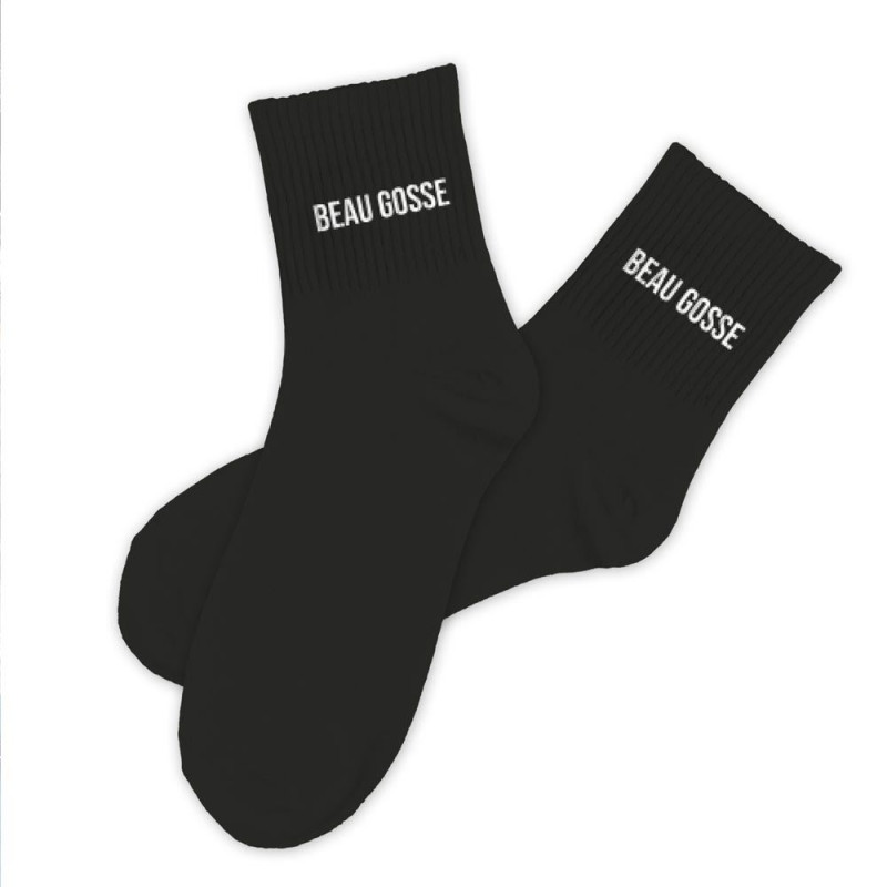 CHAUSSETTES NOIRES BEAU GOSSE