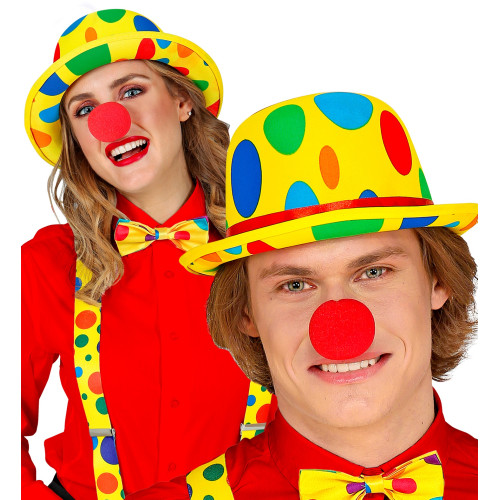 CHAPEAU CLOWN POIS