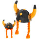 CASQUE VIKING AVEC TRESSÉES