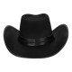 CHAPEAU COWBOY WYATT NOIR