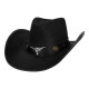 CHAPEAU COWBOY WYATT NOIR