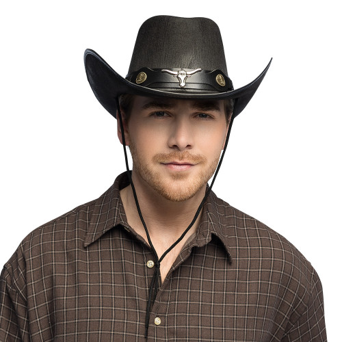 CHAPEAU COWBOY WYATT NOIR