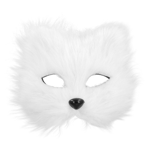 DEMI-MASQUE PELUCHE CHAT