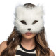 DEMI-MASQUE PELUCHE CHAT