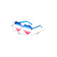 LUNETTES COEUR TRICOLORE