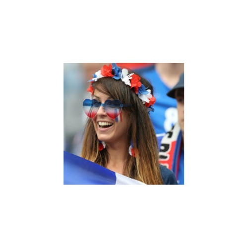 LUNETTES COEUR TRICOLORE