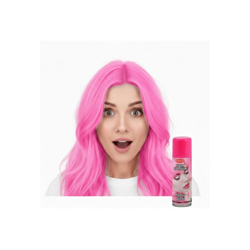 LAQUE CHEVEUX ROSE 125ML