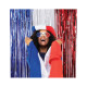 RIDEAU FOIL BLEU BLANC ROUGE