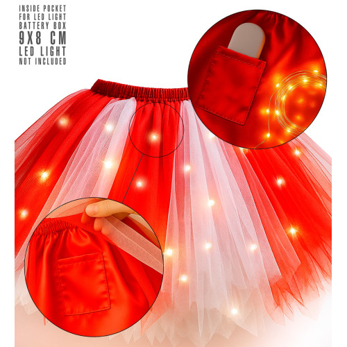 TUTU BLANC-ROUGE