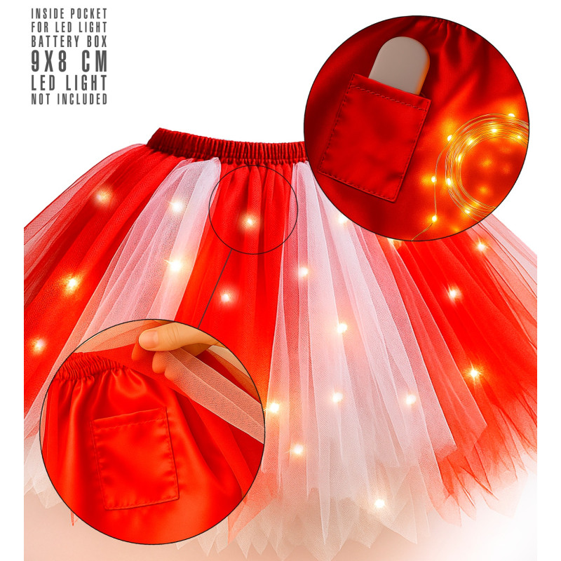 TUTU BLANC-ROUGE