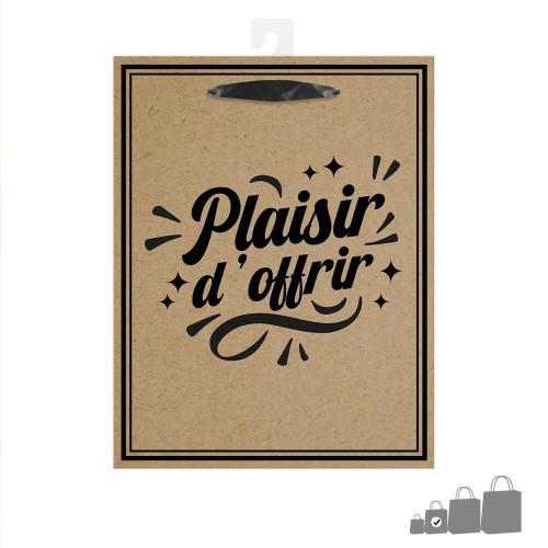 POCHETTE CADEAU J.ANNIV KRAFT