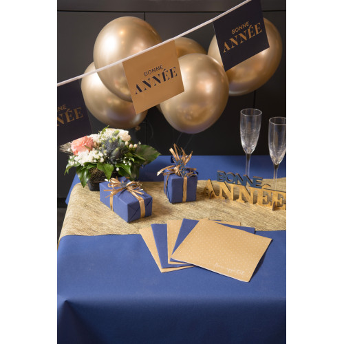 CHEMIN TABLE FANON METAL OR