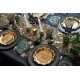 CHEMIN DE TABLE FANTAISIE OR