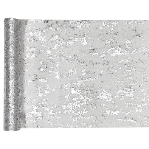 CHEMIN DE TABLE FANTAISIE ARGENT