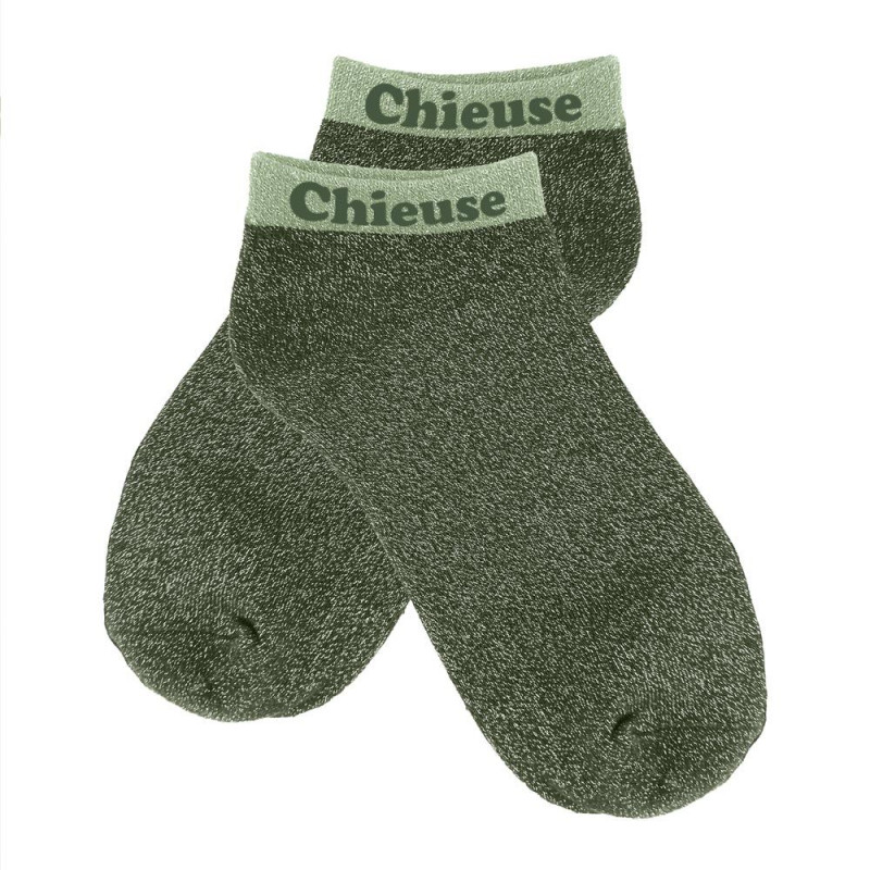 SOQUETTES PAILLETTES CHIEUSE