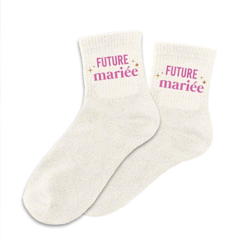 CHAUSSETTES EVJF PAILLETTES