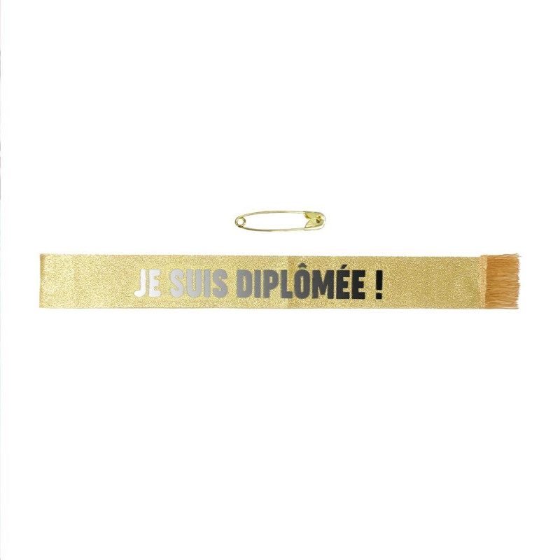 ECHARPE JE SUIS DIPLOMEE