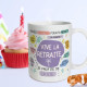 MUG PAILLETTES F RETRAITE