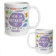 MUG PAILLETTES F RETRAITE
