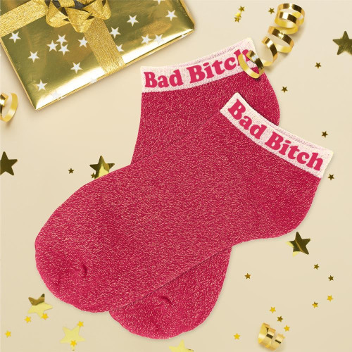 SOQUETTES PAILLETTES BAD BITCH