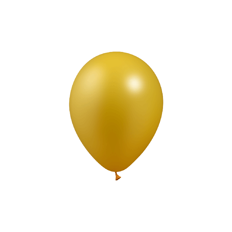 100 BALLONS OR METAL DIAM26