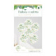 6 BALLONS CONFETTIS TROPICAL