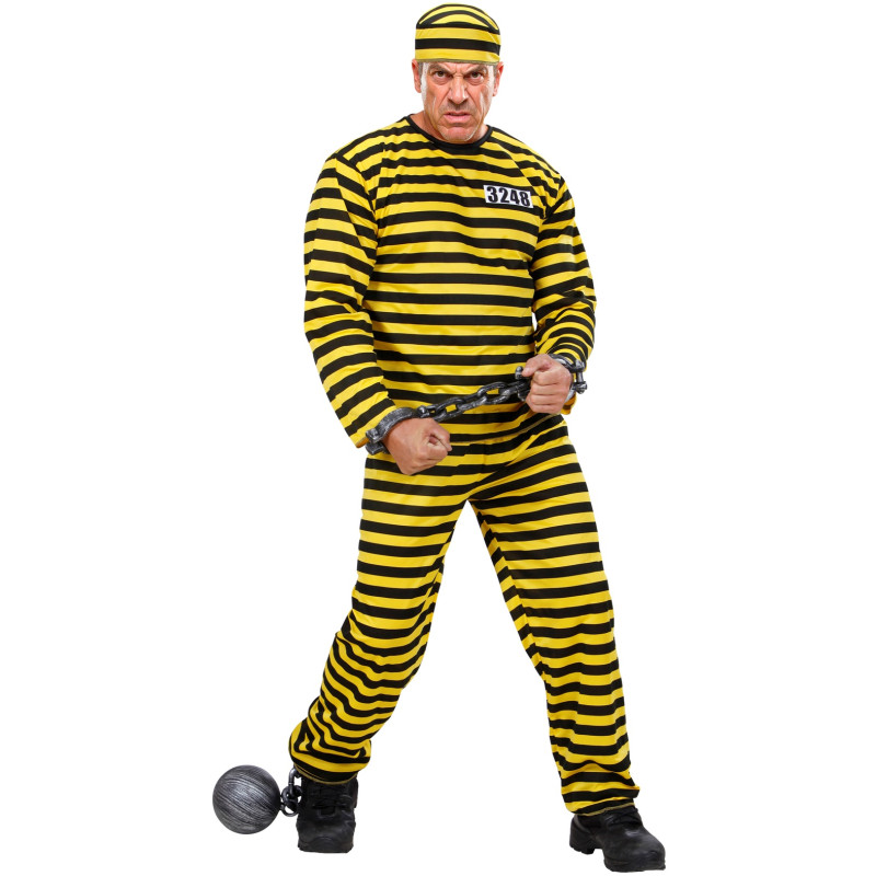 PRISONNIER XXL JAUNE/NOIR