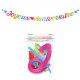 GUIRLANDE LETTRES J.ANNIV MULTICOLORE