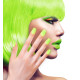 SET DE 12 ONGLES VERTS NEON