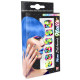 SET DE 12 ONGLES PATCHWORK FLUORESCENT
